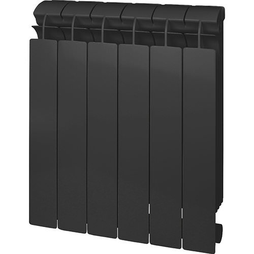 Биметаллический радиатор Style plus 500 Global 10 секций черный