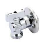 Кран для подключения бачков НН 1/2х3/4 шаровой Bugatti Minnesota c розеткой 1/2