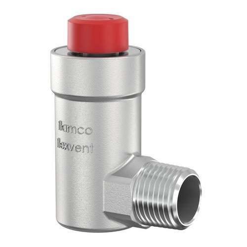 Воздухоотводчик автоматический поплавковый Flamco Flexvent H 1/2 никелированный