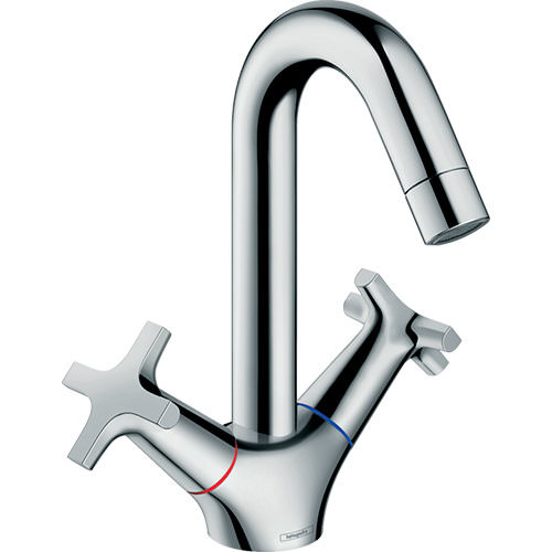 Смеситель Hansgrohe Logis Classic для раковины с сливным гарнитуром 71270000