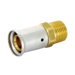 Муфта прессовая Henco с наружной резьбой 20х1/2