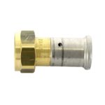 Муфта прессовая Henco с накидной гайкой 20х3/4