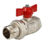 Кран шаровой Itap с разъемным соединением (бабочка) 3/4 IDEAL