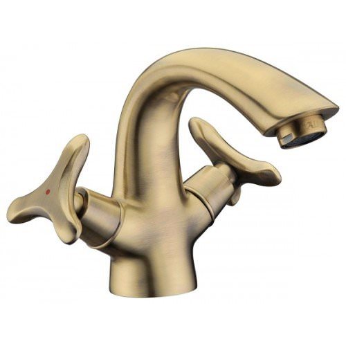 Смеситель для раковины Kaiser Trio 57011-1 Bronze