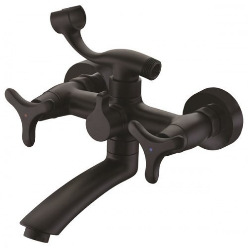 Смеситель для ванны Kaiser Trio 57122-2 Black