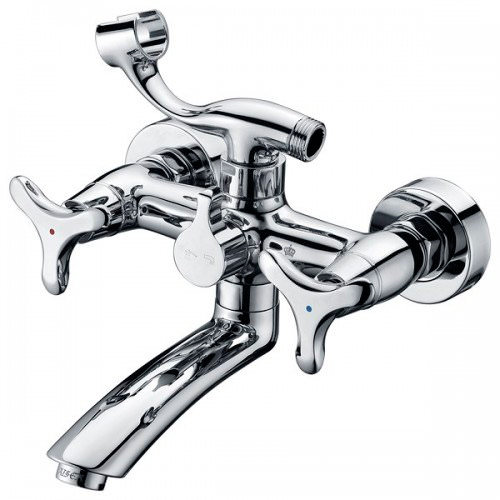 Смеситель для ванны Kaiser Trio 57122 Chrome