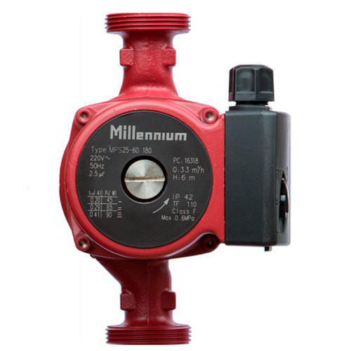 Циркуляционный насос Millennium MPS 25-60 (с гайками)