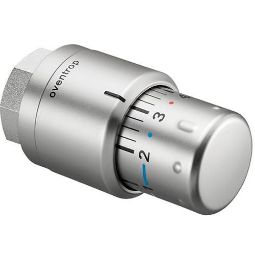 Термостат Oventrop Uni SH 7-28°С матовая сталь