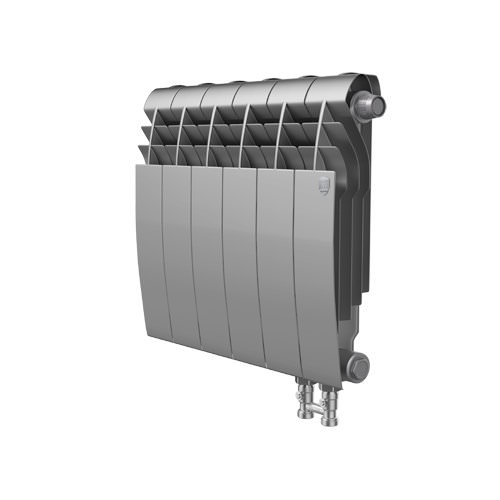 Радиатор Royal Thermo Biliner V 350/8 секций Silver Satin