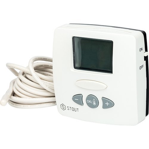 Термостат Stout комнатный электронный WFHT-LCD