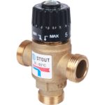 Термостатический клапан Stout НР 3/4