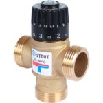 Термостатический клапан Stout НР 1