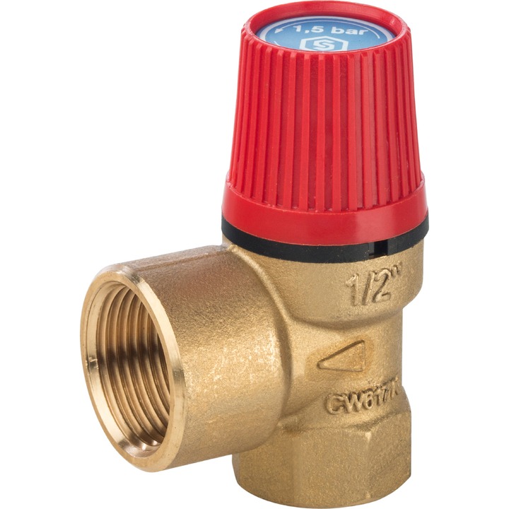 Клапан Stout предохранительный SVH 1/2 Клапан Stout предохранительный SVH 1/2