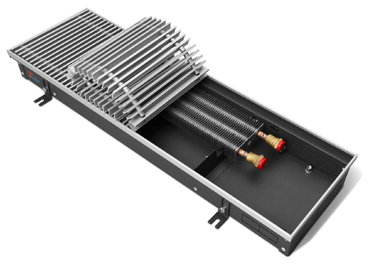 Конвектор внутрипольный Techno KVZ 250-120-4500 Конвектор внутрипольный Techno KVZ 250-120-4500