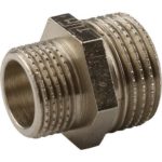 Ниппель Tiemme с наружной резьбой 3/4х1/2 никелированный