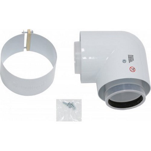 Отвод Vaillant для труб 87° 80/125 РР
