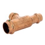 Тройник Viega пресс 22x15x15 медь Profipress