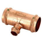 Тройник Viega пресс 35x15x35 медь Profipress