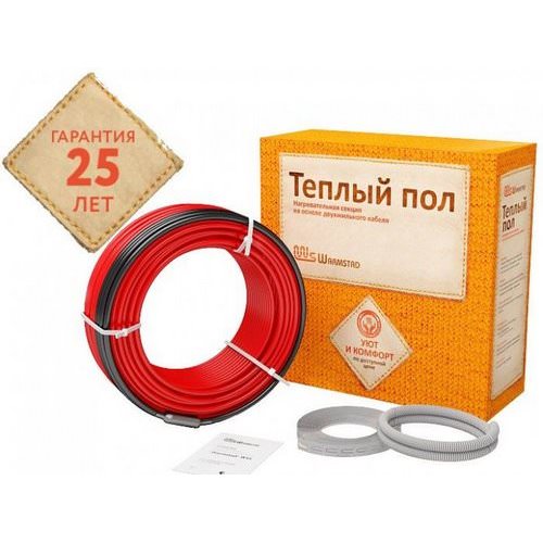 Кабель нагревательный двухжильный Warmstad WSS 70 м/100 Вт