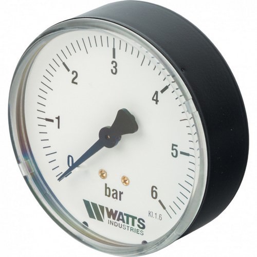 Манометр аксиальный Watts 80 мм 1/4