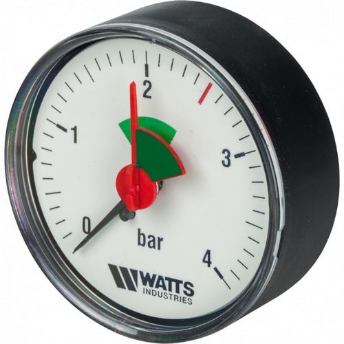 Манометр аксиальный Watts 63 мм 1/4