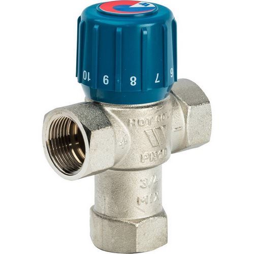 Клапан термостатический смесительный Watts 3/4'' BР Aquamix 25-50 C