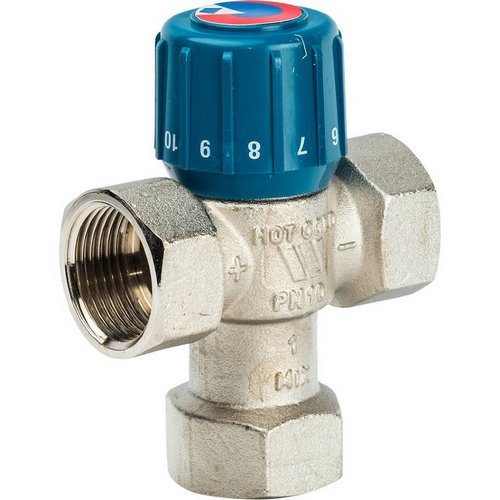 Клапан термостатический смесительный Watts 1'' BР Aquamix 25-50 C