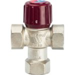 Клапан термостатический смесительный Watts 1'' BР Aquamix 42-60 C