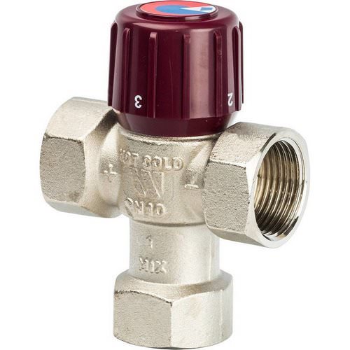 Клапан термостатический смесительный Watts 1'' BР Aquamix 32-50 C