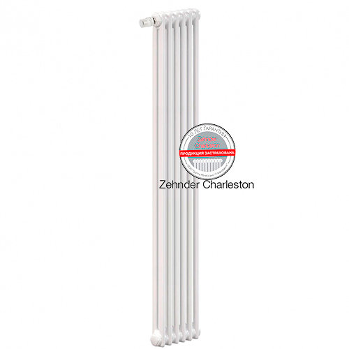 Радиатор Zehnder Charleston Completto 2180/6 с нижним подключением