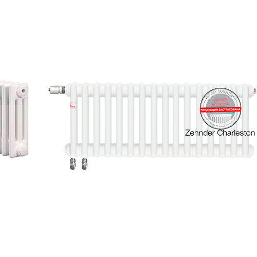Радиатор Zehnder Charleston Completto 3030/16 с нижним подключением