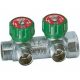 Коллектор FAR регулирующий распределительный 3/4″ с 2 отводами М24х19 Коллектор FAR регулирующий распределительный 3/4