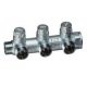 Запорный распределительный Коллектор FAR FAR 1″ ВР-НР с 3 отводами М24х19 Запорный распределительный Коллектор FAR FAR 1
