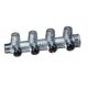 Запорный распределительный Коллектор FAR FAR 1″ ВР-НР с 4 отводами М24х19 Запорный распределительный Коллектор FAR FAR 1