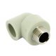 Угольник PPR с наружной резьбой 25×1/2″ FV-Plast Угольник PPR с наружной резьбой 25x1/2