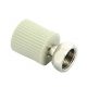 Переходник с накидной гайкой и вварным латунным патрубком PPR 20х1/2″ FV-Plast Переходник с накидной гайкой и вварным латунным патрубком PPR 20х1/2
