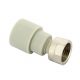 Переходник c накидной гайкой PPR 20х3/4″ FV-Plast Переходник c накидной гайкой PPR 20х3/4
