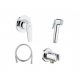 Смеситель с гигиеническим душем Grohe BauCurve 124900 Смеситель с гигиеническим душем Grohe BauCurve 124900