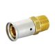 Муфта прессовая Henco с наружной резьбой 20х1/2″ Муфта прессовая Henco с наружной резьбой 20х1/2