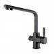 Смеситель для кухни Kaiser Decor 40144-2 Black Sandbeige