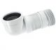 Гофра для унитаза под углом 90° WC-F11R (215-415мм) McAlpine