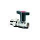 Кран шаровой Oventrop со сгоном с удлиненным маховиком 1/2″ Optibal Кран шаровой Oventrop со сгоном с удлиненным маховиком 1/2