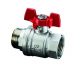Кран шаровой Oventrop 1/2″ ВН бабочка Optibal Кран шаровой Oventrop 1/2