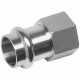 Пресс-муфта Sanha ВР 15х1/2″ нержавеющая сталь Пресс-муфта Sanha ВР 15х1/2