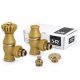 Комплект серия Sr Rubinetterie Liberty 1/2″х 3/4″ угловой антик золото Ral 1036 Комплект серия Sr Rubinetterie Liberty 1/2