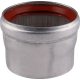 Элемент дымохода Stout адаптер M-F 60 L=47 Элемент дымохода Stout адаптер M-F 60 L=47