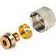 Резьбозажимное соединение Stout для труб PE-X/AL 20х2.0х3/4″ Резьбозажимное соединение Stout для труб PE-X/AL 20х2.0х3/4