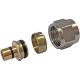 Резьбозажимное соединение Stout для труб PE-Xc/AL/PE-Xc 20х2.9х3/4″ Резьбозажимное соединение Stout для труб PE-Xc/AL/PE-Xc 20х2.9х3/4