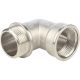Угольник Stout с упором НВ 1 1/4″ никелированный Угольник Stout с упором НВ 1 1/4