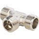 Тройник Stout НН 1/2×1/2×1/2 никелированный Тройник Stout НН 1/2x1/2x1/2 никелированный